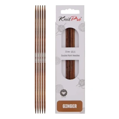 Afbeelding van KnitPro 31005 naaldspel, hout, natuur/bruin, 15 cm, 3 mm, 5