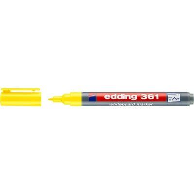 Afbeelding van edding 361 boardmarker geel 1ST 1 mm / 4 361005