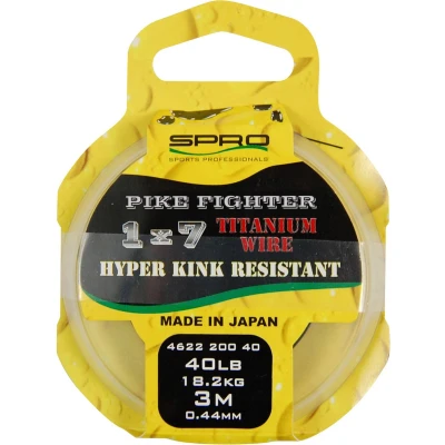 Afbeelding van Spro 1x7 Titanium Wire 60lb 3m Uitrusting