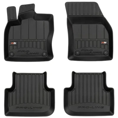 Afbeelding van M MOTOS Auto Vloermatten van rubber voor Volkswagen Tiguan II vanaf 2015 Verbeter uw reiscomfort met Anti Slip Mat Car 3D alle weersomstandigheden, bescherming tegen vuil