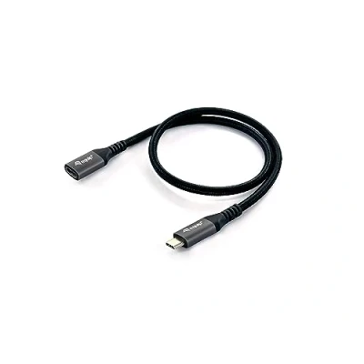 Afbeelding van Equip 128370 USB kabel 0,5 m 3.2 Gen 2 (3.1 2) C Zwart