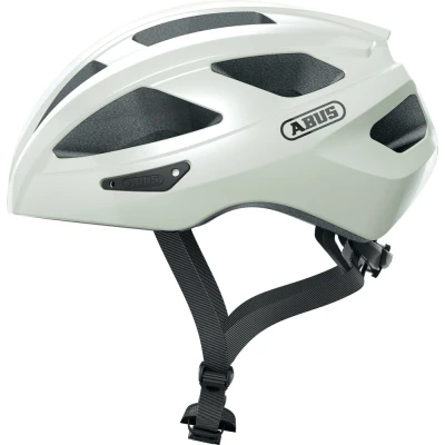 Afbeelding van ABUS Macator Racefiets Helm Sportieve Fietshelm Voor Beginners Dames en Heren Wit, Maat M​