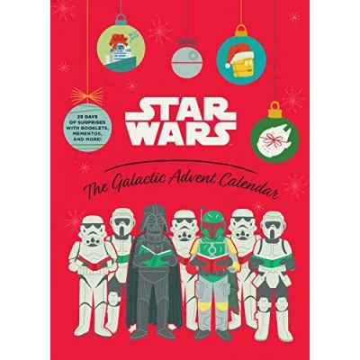 Afbeelding van Star Wars: The Galactic Advent Calendar: 25 Days of Surprises With Booklets, Trinkets, and More! (Official Wars 2021 Calendar, Countdown to Christmas)