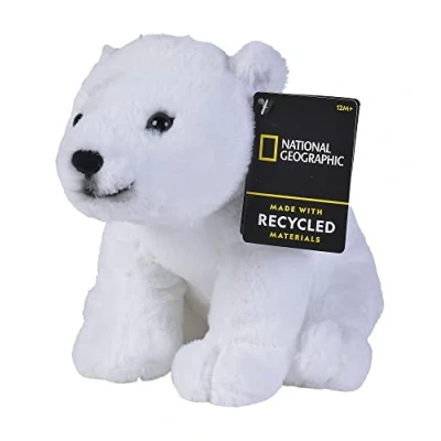 Afbeelding van Simba National Geographic Knuffel IJsbeer, 25cm