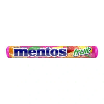 Afbeelding van Mentos Fruit 40 Rollen
