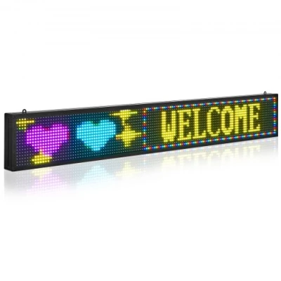 Afbeelding van VEVOR Programmeerbaar LED bord Digitaal Scrollend Displaybord P10 Full Color