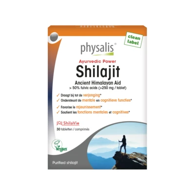Afbeelding van Physalis Shilajit 30 tabletten