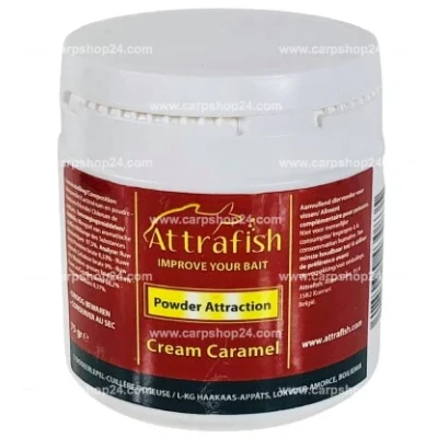 Afbeelding van Attrafish Powder Attraction 75g 10 Smaken Cream Caramel