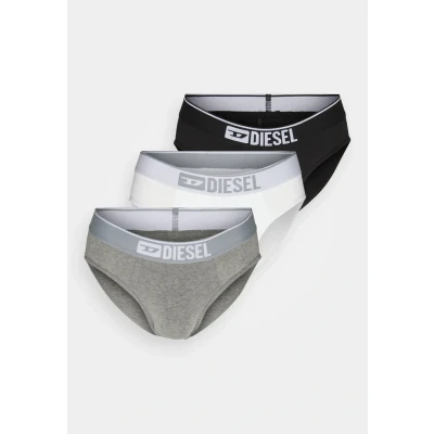 Afbeelding van Diesel UMBR Andrethreepack Slip, Heren, Maat: Small, White/gray/black