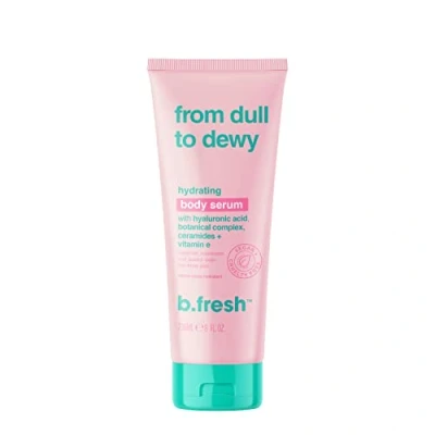Afbeelding van b.Fresh Daily Moisturizing Body Lotion for Dewy, Healthy Skin van Dull to Dewy Hydrating Serum Get Glowy, Juicy hyaluronzuur, Botanisch Complex, Ceramides + Vitamine E, 8 fl Oz