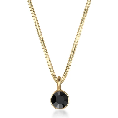 Afbeelding van Elli Classy Ketting goldcoloured, Dames, Maat: 45, Gold coloured