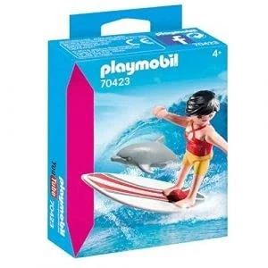Afbeelding van Playmobil Surfster met Dolfijn
