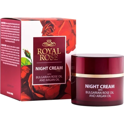 Afbeelding van Biofresh nacht creme 50 ml (met argan olie) Royal Rose