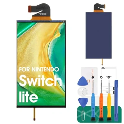Afbeelding van TFT voor Nintendo Switch Lite Lcd scherm Screen Vervanging Digitizer Vergadering (Niet Inclusief Touch Scherm)