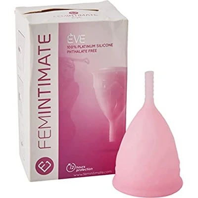 Afbeelding van Menstrual Cup Ève Pink Size L Platinum Silicone