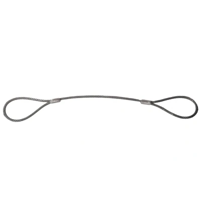Afbeelding van Aanhangwagendirect Stalen losbreekkabel 53 cm