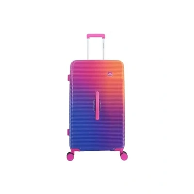 Afbeelding van Saxoline Twist Trunk Harde Koffer / Trolley Reiskoffer L Fuchsia