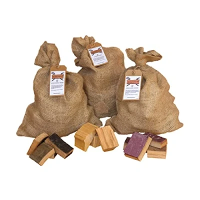 Afbeelding van Chunks Assortiment Kersen, Wijn, Whisky BBQ Rookhout Kadopakket