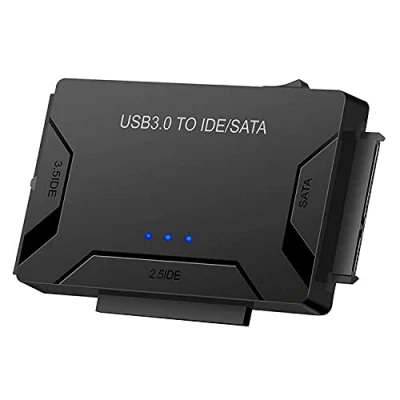 Afbeelding van L40CS USB 3.0 naar IDE Docking SATA converter 2.5&quot; 3.5&quot; Externe harde schijf Adapter Kit en met aan/uit schakelaar