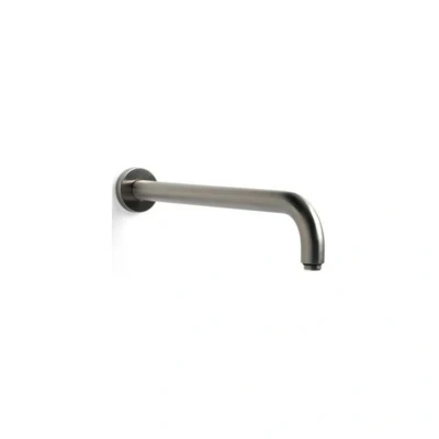 Afbeelding van HotBath Mate wandarm rond 45cm nikkel Geborsteld