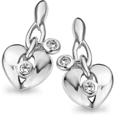 Afbeelding van Orphelia Oorbel Zirconium Sterling Zilver 925