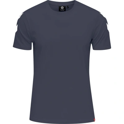 Afbeelding van Hummel Legacy Chevron Tshirt print, Heren, Maat: Small, Blau