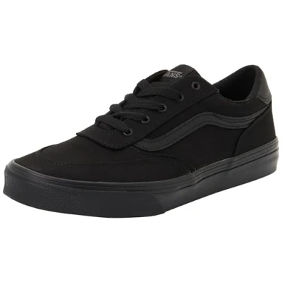 Afbeelding van Vans Unisex Kinder Brooklyn Ls Sneaker, Canvas Zwart, 34.5 EU