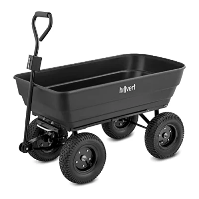 Afbeelding van hillvert Tuinkar 350 kg kantelbaar 125 L