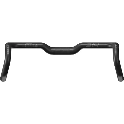 Afbeelding van SQlab Handlebar 314 Gravel Fietsstuur 400 mm Breed 120 Drop 14 Flare Mountainbikestuur Geschikt voor Gravelbikes Ergonomisch Ontwerp Zwart