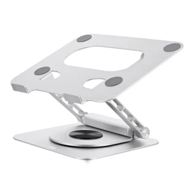 Afbeelding van Notebook standaard T&#039;NB iClick Metaal Modern 360º rotatie