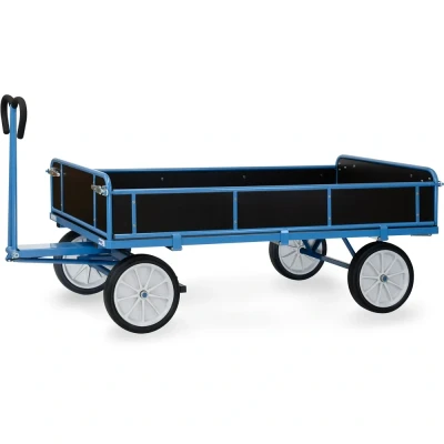 Afbeelding van Fetra 6456V Trekkar Staal Poedercoating Laadvermogen (max.): 1250 kg Materiaal banden=Massief rubber