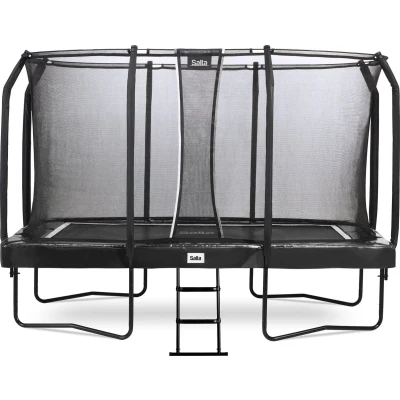 Afbeelding van Trampoline Salta First Class Rectangular Zwart 214 x 366 cm + Safety Net