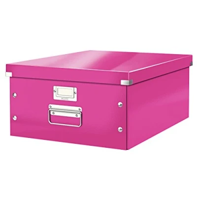 Afbeelding van Leitz Click And Store Assortiment A3 Opbergdoos, 60450023, Groot Roze