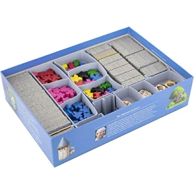 Afbeelding van Feldherr Organizer compatibel met Carcassonne kern speldoos