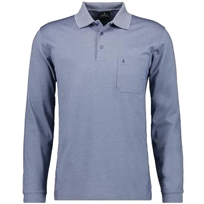Afbeelding van Ragman Poloshirt taupe, Heren, Maat: 3XL, Taupe
