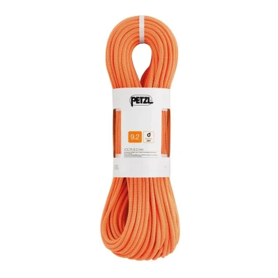 Afbeelding van Petzl Volta 9.2 multinorm lichtgewicht klimtouw 60 Meter Oranje