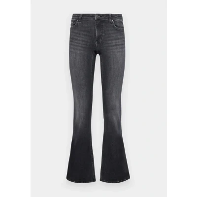 Afbeelding van ONLY Onlblush Flared Bootcut jeans, Dames, Maat: XSx34, Washed black