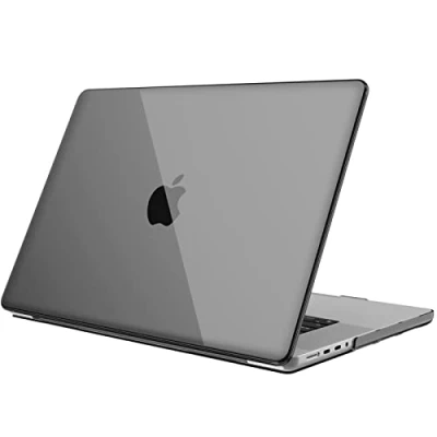 Afbeelding van Fintie Hoes compatibel met MacBook Pro 16 inch (2023 2021 versie) A2991 A2780 A2485 M3 M2 M1 Pro/Max, ultradunne harde beschermhoes inch, grijs