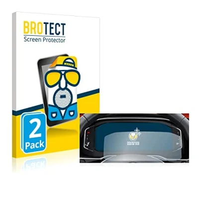 Afbeelding van BROTECT Screenprotector voor Volkswagen Tiguan 2021 Digital Cockpit Pro Folie Beschermfolie matte (2 Stuks)