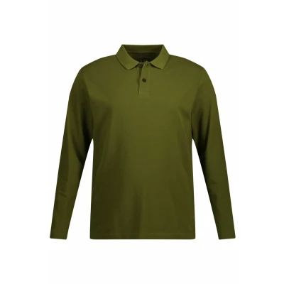 Afbeelding van JP1880 Langarm Longsleeve, Heren, Maat: Large, Dark green