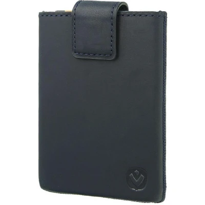 Afbeelding van Valenta Card Case Pocket Vintage Blue Blauw