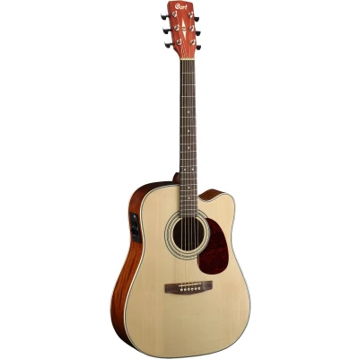 Afbeelding van Cort MR500E, natural open pore Elektro akoestische gitaar, staalsnarig naturel