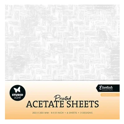 Afbeelding van Acetate sheets Textured Patterns Essentials nr.11