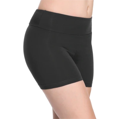 Afbeelding van Merry Style Dames Korte Leggings Sport Vrijetijdsbroek Shorts Sporbroek Yogabroek Brede Taille MS MS10 284 LE Grafiet L