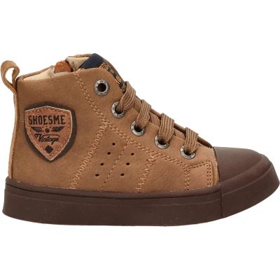Afbeelding van Shoesme Sneakers hoog voor kinderen, Maat: 25, Cognac Schoenen