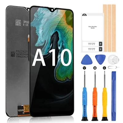 Afbeelding van A105 LCD display voor Samsung Galaxy A10 2019 SM A105F A105G A105FN/DS A105F/DS 6,2&quot; digitizer touchscreen vervanging assembly met reparatieset, zwart