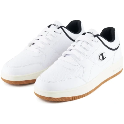 Afbeelding van Champion RD18 LOW Sneakers laag, Heren, Maat: 42.5, Wht/nbk/gum Kunststof