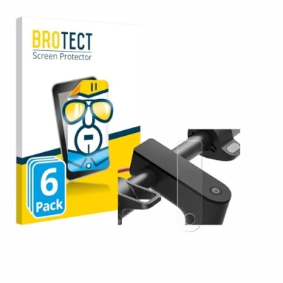 Afbeelding van BROTECT Screenprotector voor Xiaomi Electric Scooter 4 Folie Beschermfolie transparant (6 Stuks)