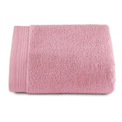 Afbeelding van RIZO Top Towel 1 douchehanddoek, badhanddoeken, 100% gekamd katoen, 600 g/m², afmetingen 70 x 140 cm, koraal