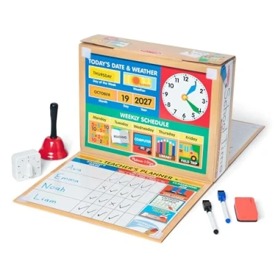 Afbeelding van Melissa &amp; Doug School Time! Classroom Play Set